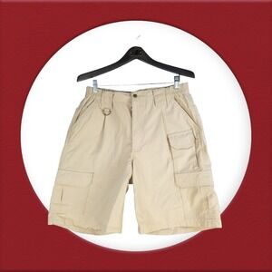 PROPPER TACTICAL CARGO SHORTS KHAKI, SIZE XL 36 Inseam 9 In.
